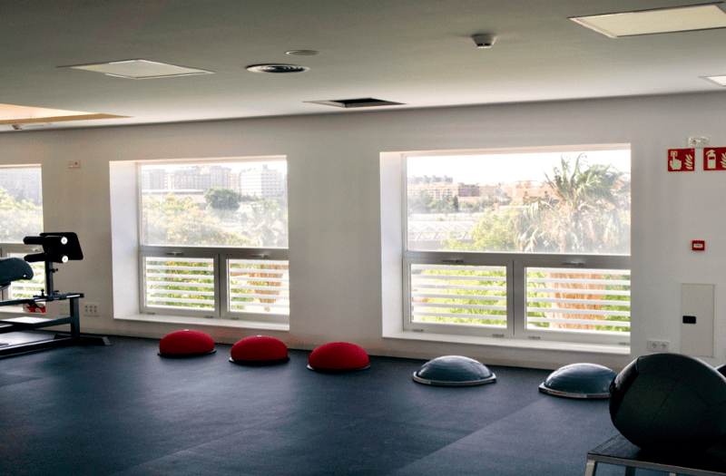 UN GIMNASIO DE MÁXIMO NIVEL EN UN HOSPITAL DE REFERENCIA