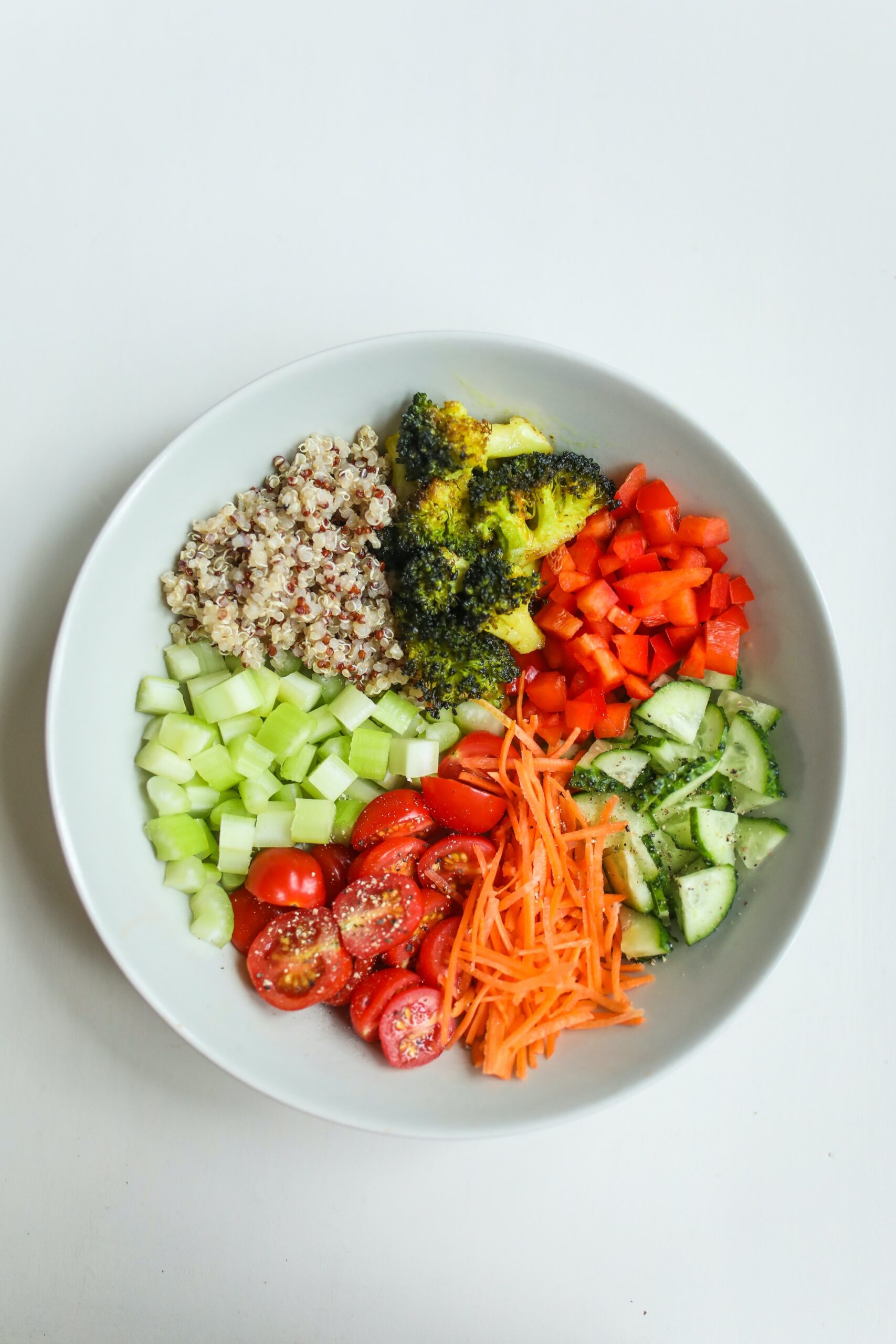 Imagen plato de comida saludable blog