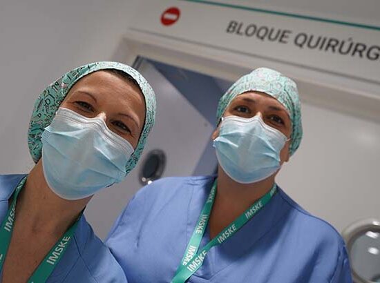 enfermeras cirugia hospital imske