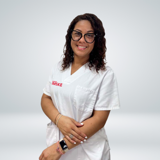 Barbara Rodriguez Aux. Administrativa. Hospital Ribera IMSKE es un hospital de traumatología y rehabilitación situado en Valencia. Es una institución médica líder en la prevención, el diagnóstico y el tratamiento de enfermedades musculoesqueléticas. Avalado por un equipo multidisciplinar de más de 100 profesionales altamente cualificados y especializados, Ribera IMSKE consolida su posición como centro de excelencia en el sector de la medicina y ofrece al paciente la cobertura de todas las especialidades musculoesqueléticas. La traumatología y la rehabilitación eso nuestras pasiones, y el compromiso y el cuidado sin límites con el paciente, nuestra prioridad.
