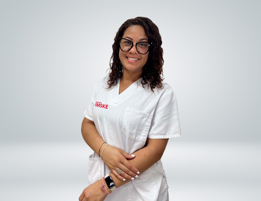 Barbara Rodriguez Aux. Administrativa. Hospital Ribera IMSKE es un hospital de traumatología y rehabilitación situado en Valencia. Es una institución médica líder en la prevención, el diagnóstico y el tratamiento de enfermedades musculoesqueléticas. Avalado por un equipo multidisciplinar de más de 100 profesionales altamente cualificados y especializados, Ribera IMSKE consolida su posición como centro de excelencia en el sector de la medicina y ofrece al paciente la cobertura de todas las especialidades musculoesqueléticas. La traumatología y la rehabilitación eso nuestras pasiones, y el compromiso y el cuidado sin límites con el paciente, nuestra prioridad.